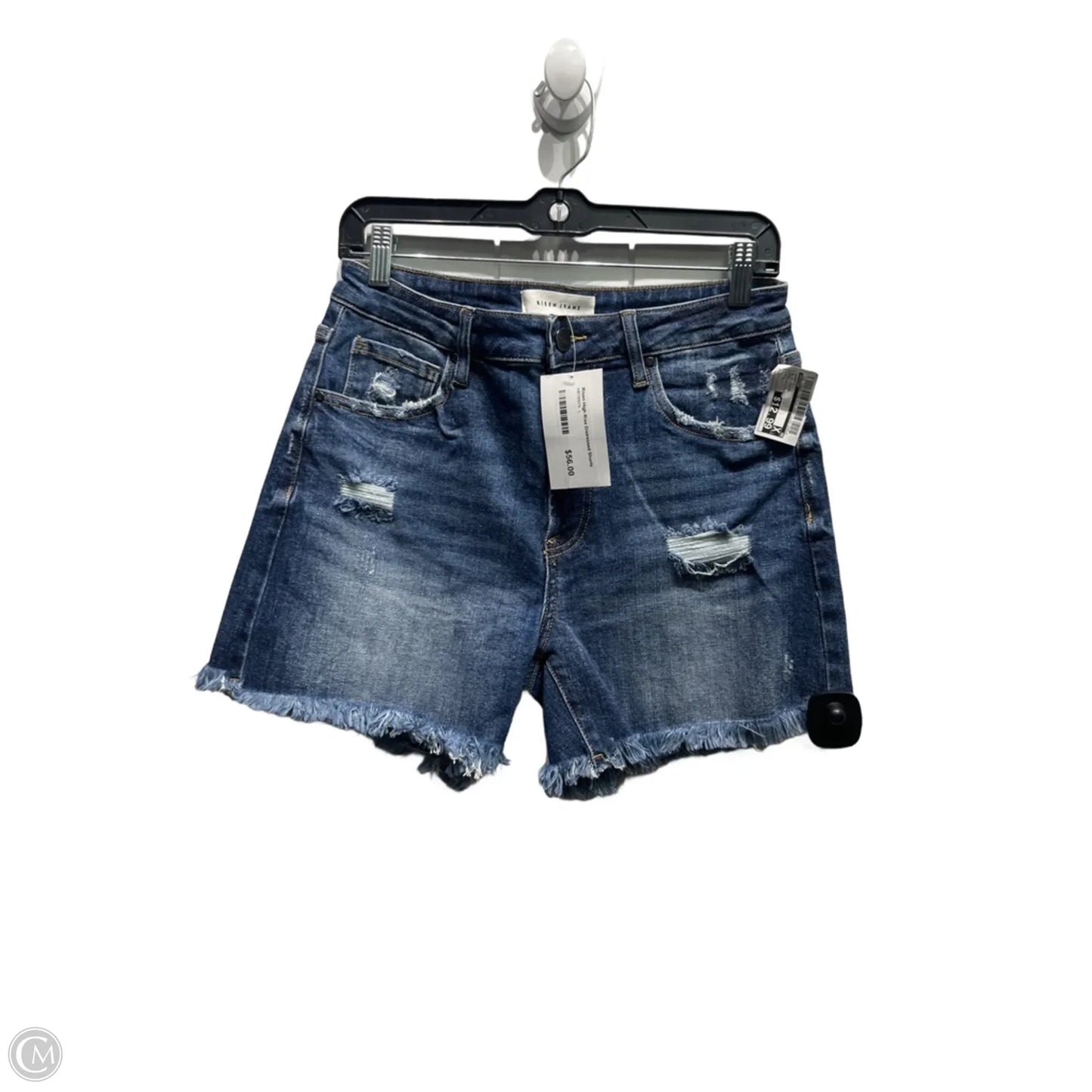 Shorts By Risen In Blue Denim, Size: L