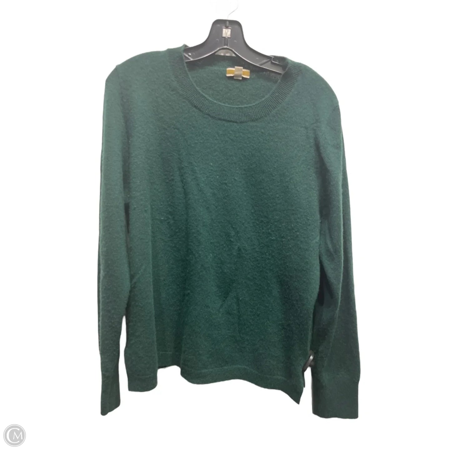 Sweater Cashmere By J. Crew In Green, Size: Xl