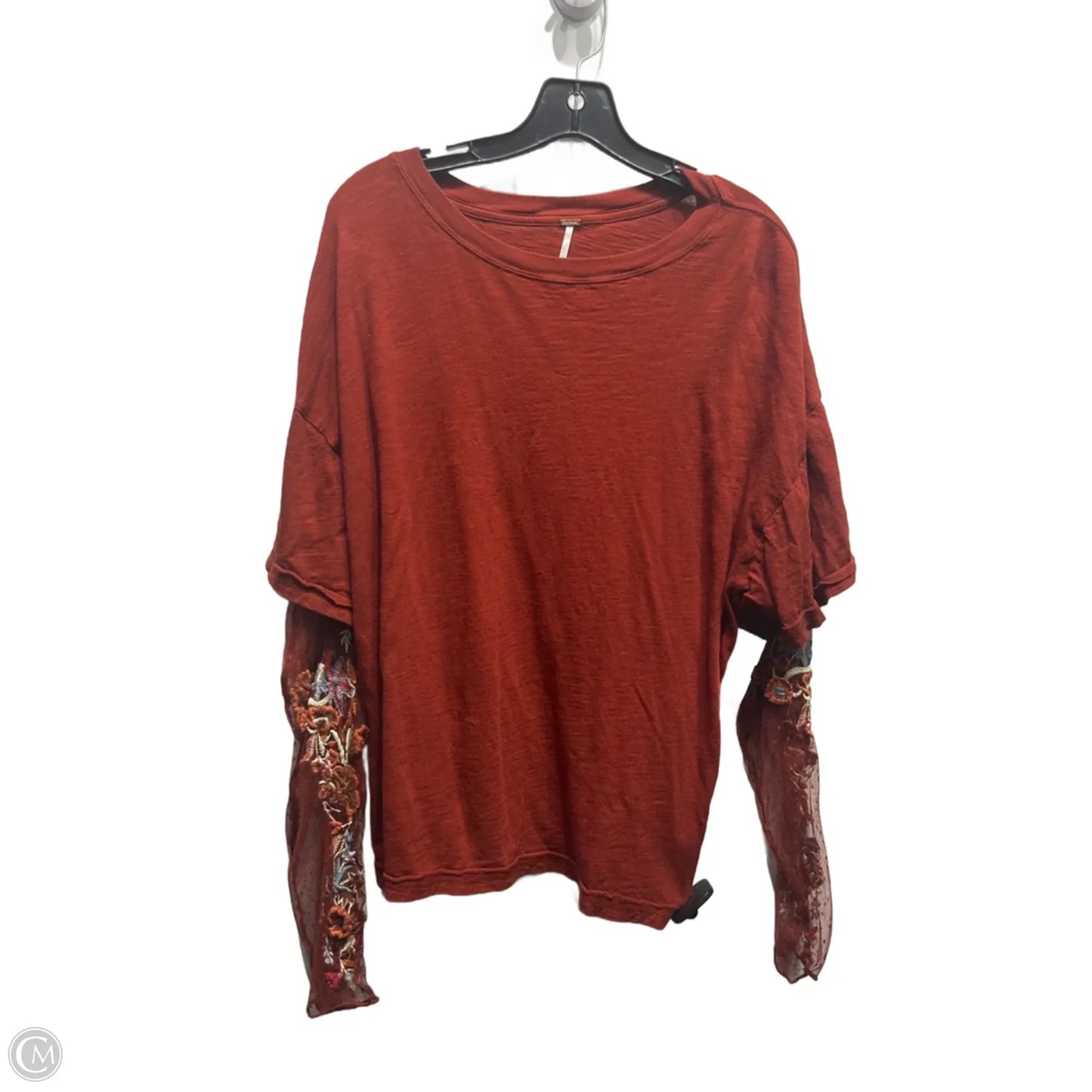 Top Long Sleeve By Free People In Rose Gold, Size: S