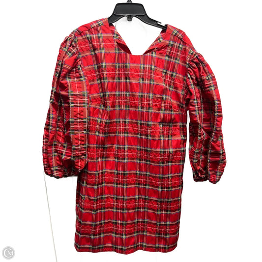 Dress Casual Short By J. Crew In Red, Size: M