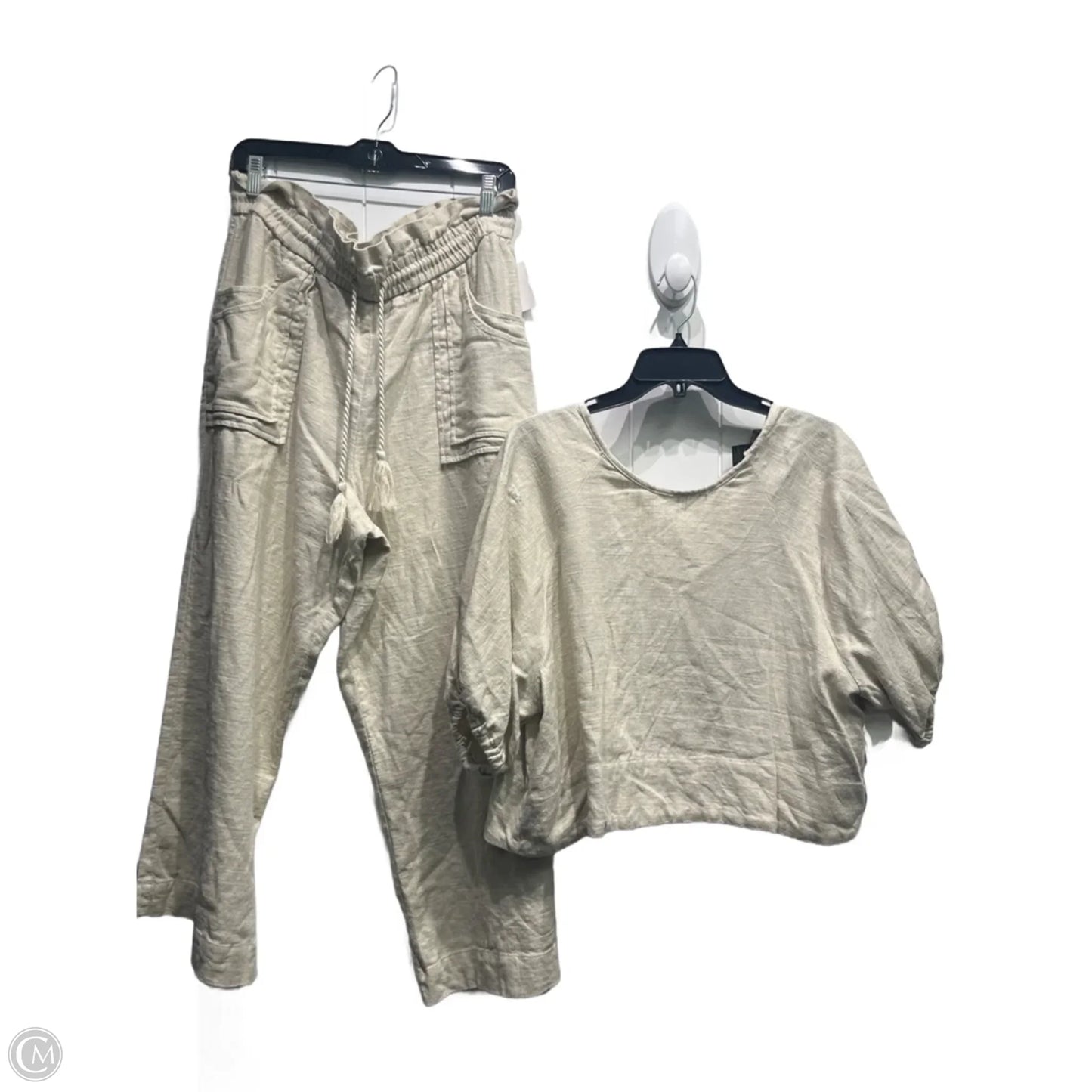 Pants Set 2pc By House Of Harlow In Tan, Size: L