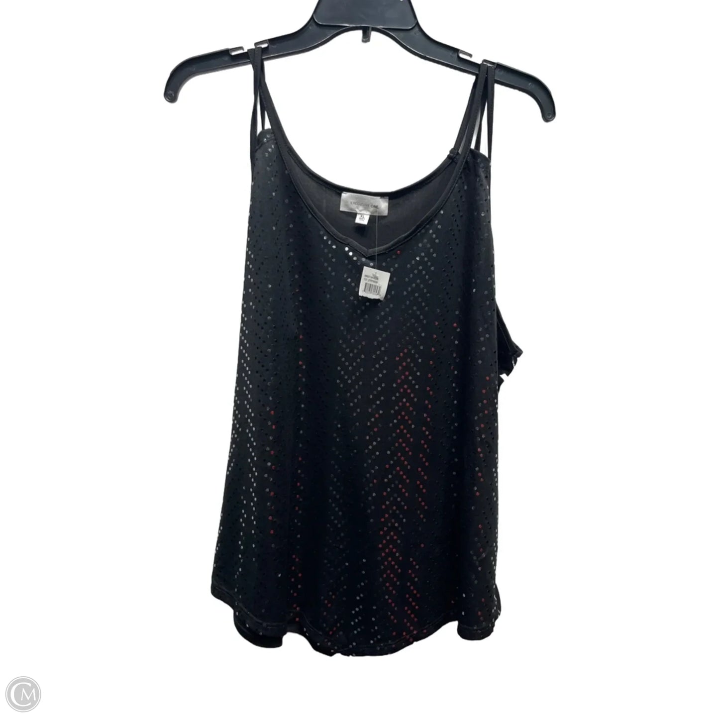 Top Sleeveless By Clothes Mentor In Black, Size: Xl