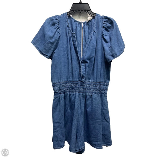 Romper By Anthropologie In Blue, Size: M