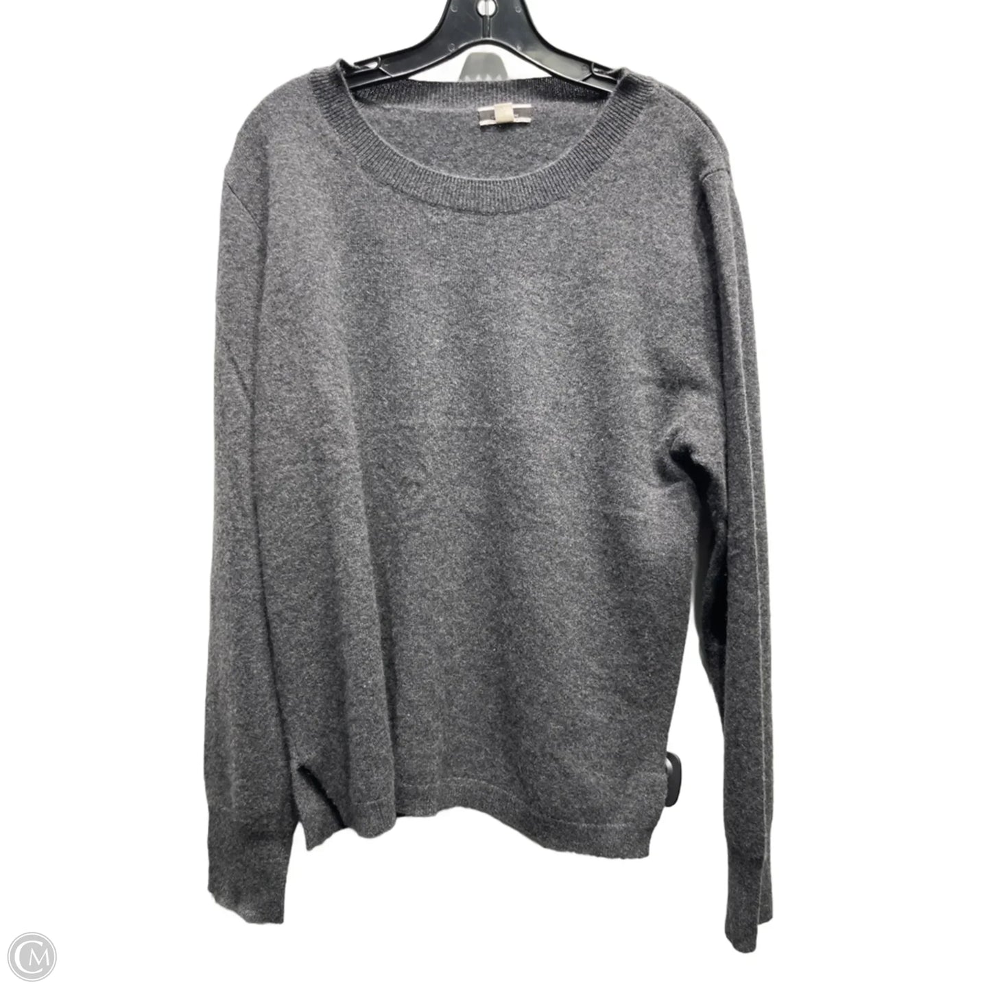 Sweater Cashmere By J. Crew In Grey, Size: Xl