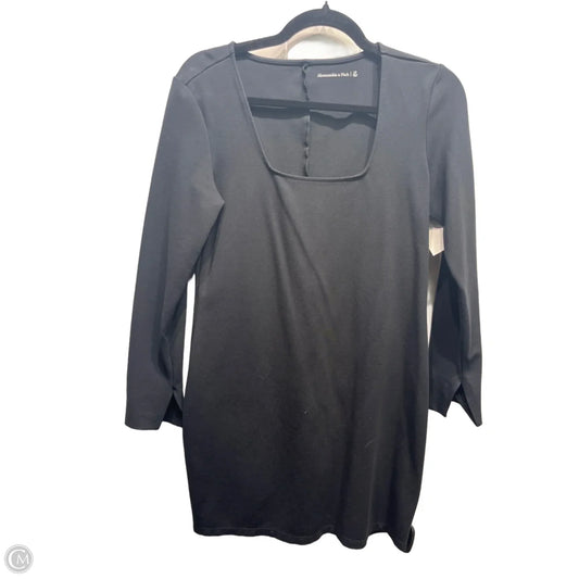 Dress Casual Short By Abercrombie And Fitch In Black, Size: Lp