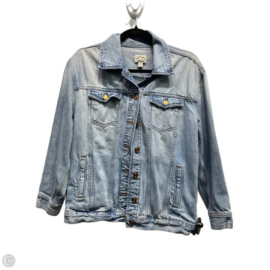 Jacket Denim By J. Crew In Blue Denim, Size: Mp