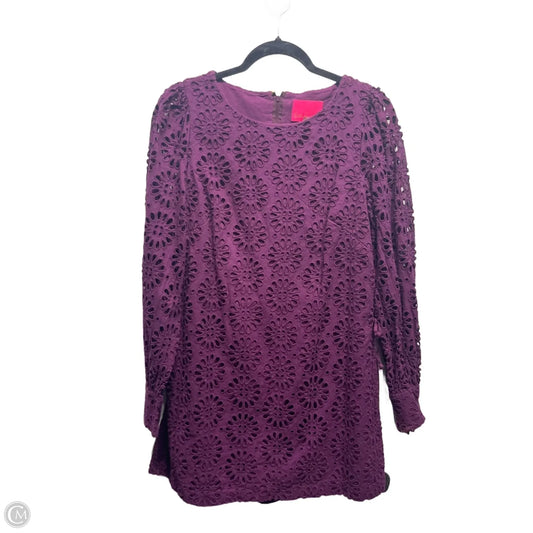 Dress Designer By Lilly Pulitzer In Purple, Size: 8