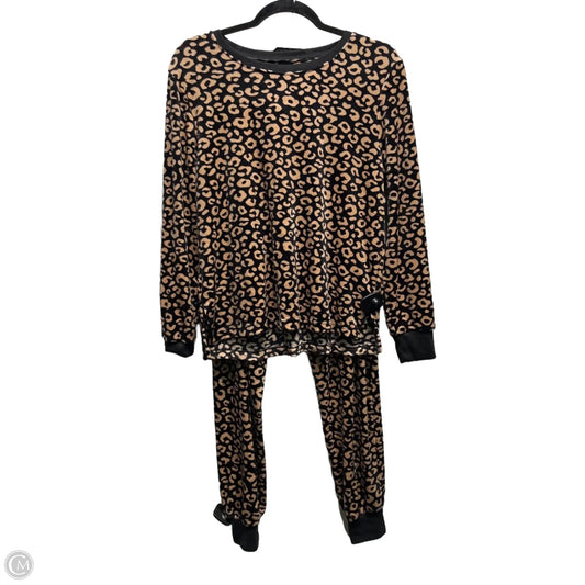 Pants Designer By Kate Spade In Black & Brown, Size: M