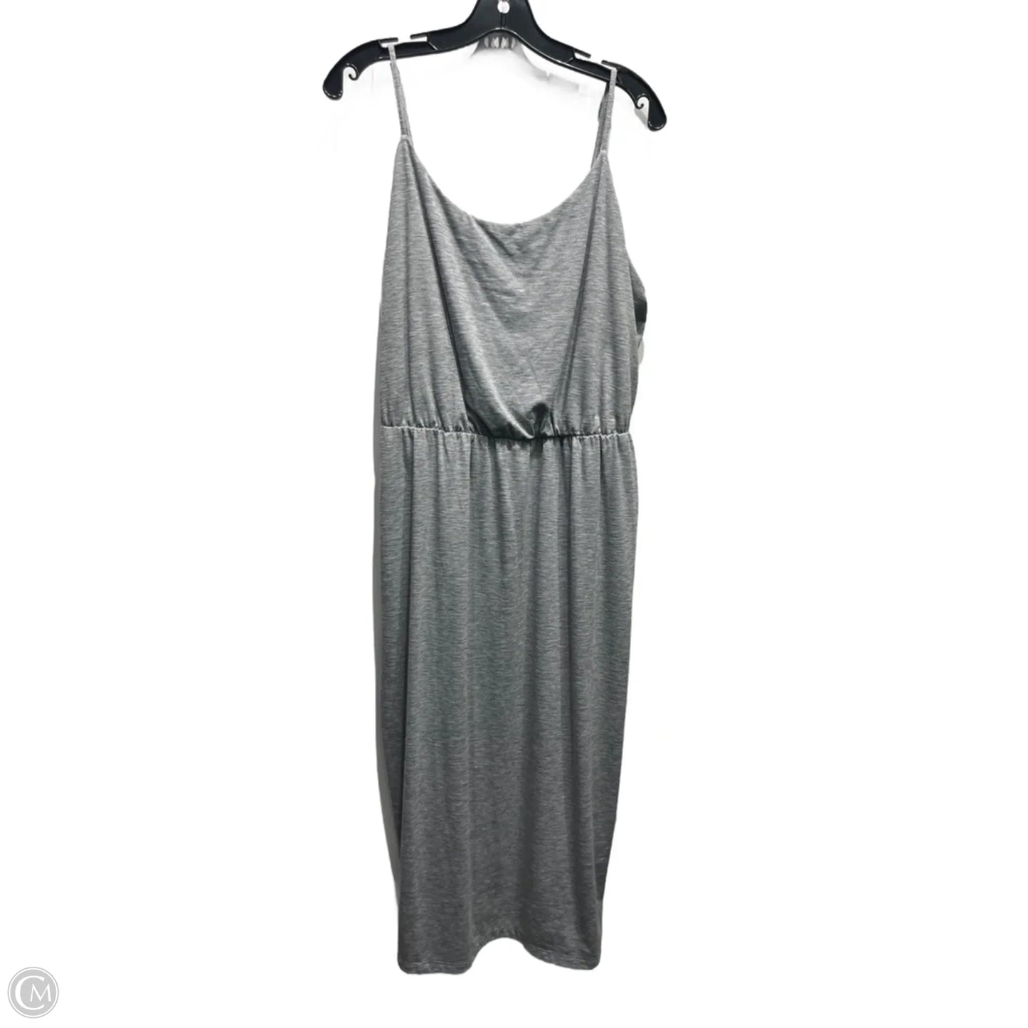 Dress Casual Midi By Old Navy In Grey, Size: Xl