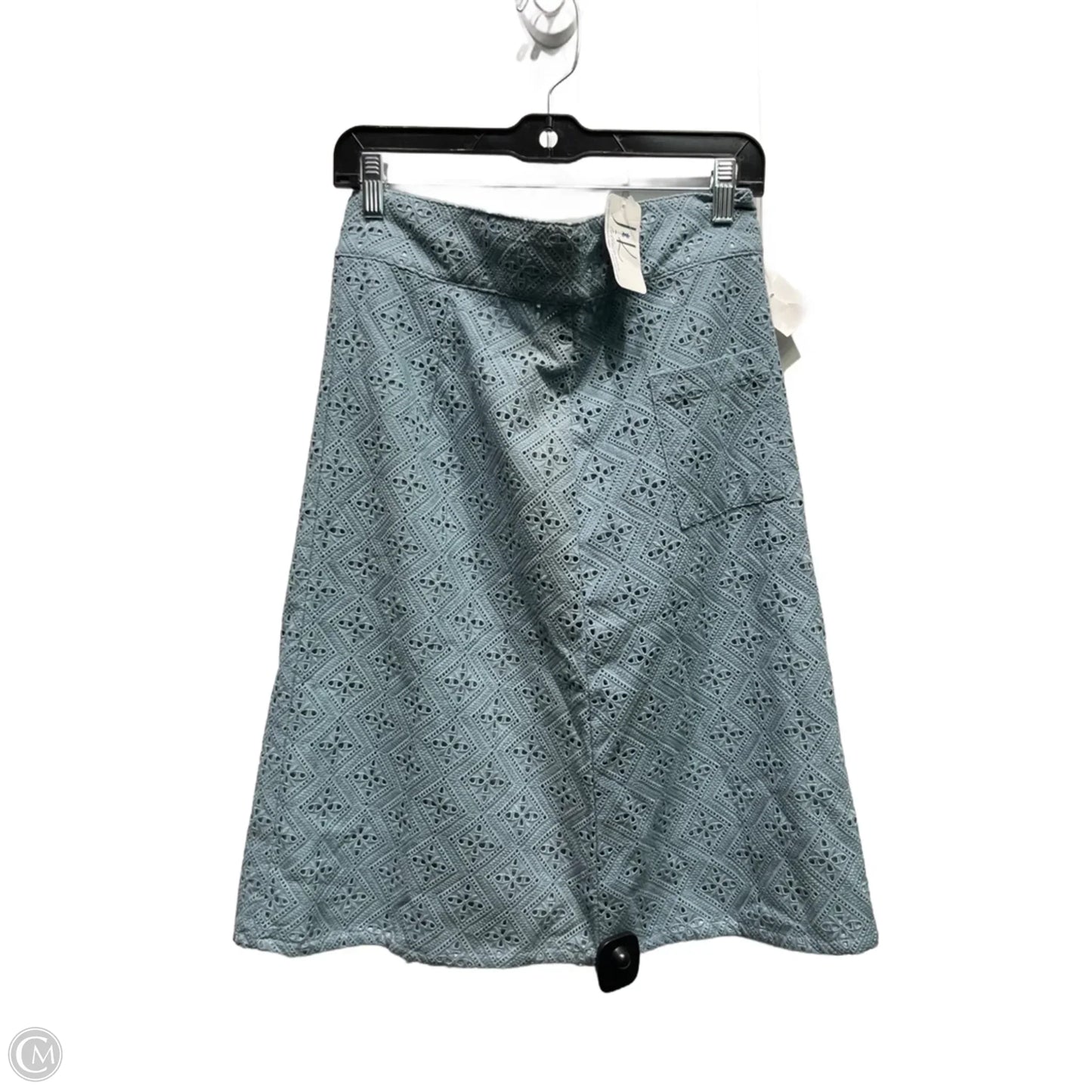 Skirt Midi By Clothes Mentor In Blue, Size: M