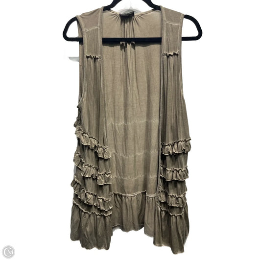 Vest Other By Pol In Green, Size: L