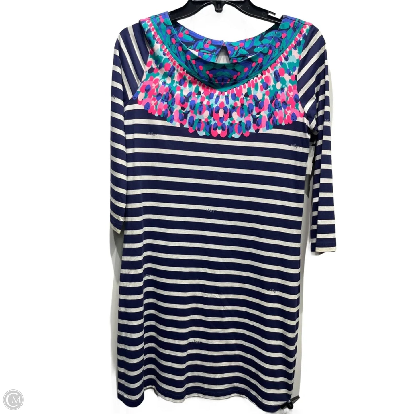 Dress Designer By Lilly Pulitzer In Blue & Green, Size: Xs