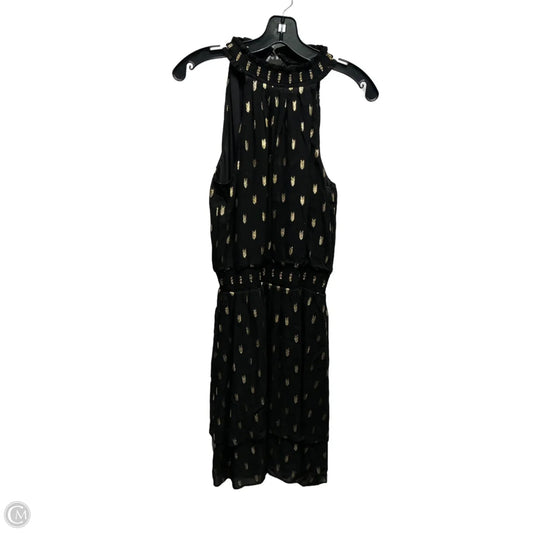 Dress Party Short By White House Black Market In Black & Gold, Size: 4