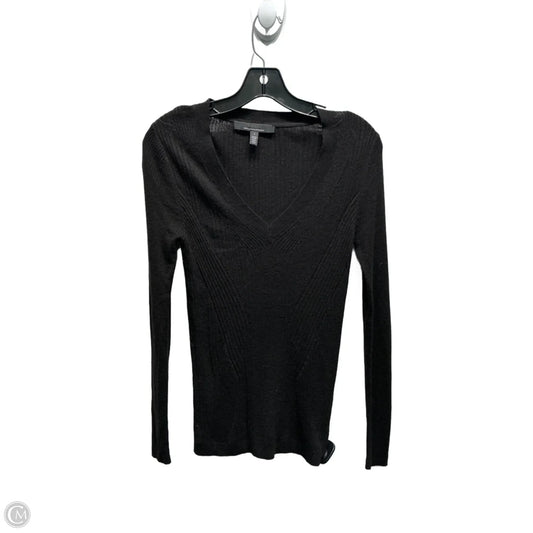 Top Long Sleeve By White House Black Market In Black, Size: S