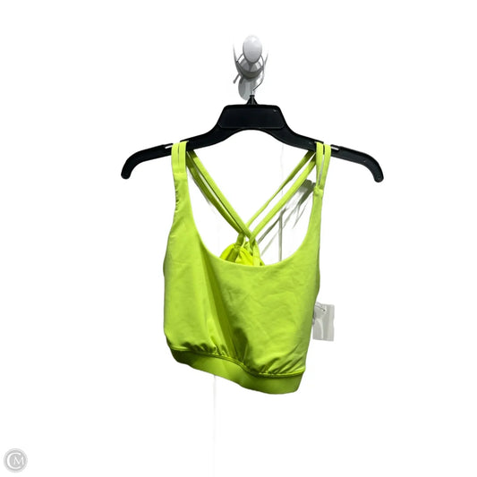Athletic Bra By Lululemon In Green, Size: 12