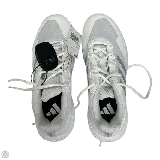 Shoes Athletic By Adidas In White, Size: 7.5
