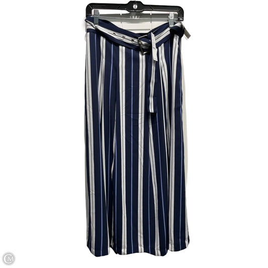 Skirt Maxi By White House Black Market In Blue & White, Size: 6