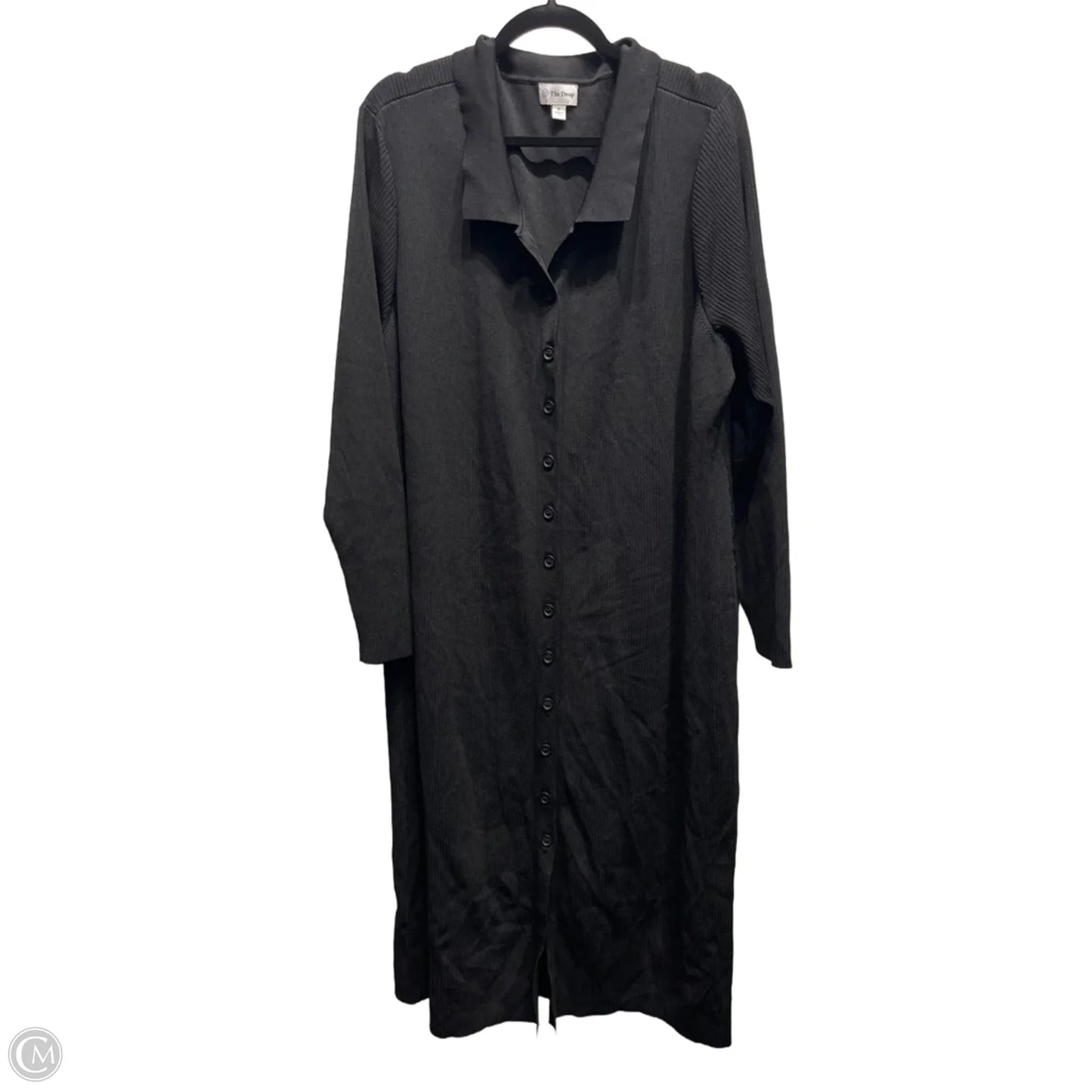 Dress Casual Maxi By The Drop In Black, Size: 4x