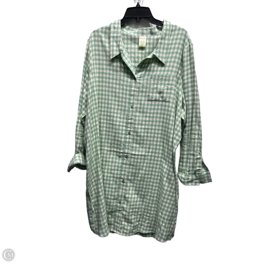 Dress Casual Short By Blair In Green, Size: 2x