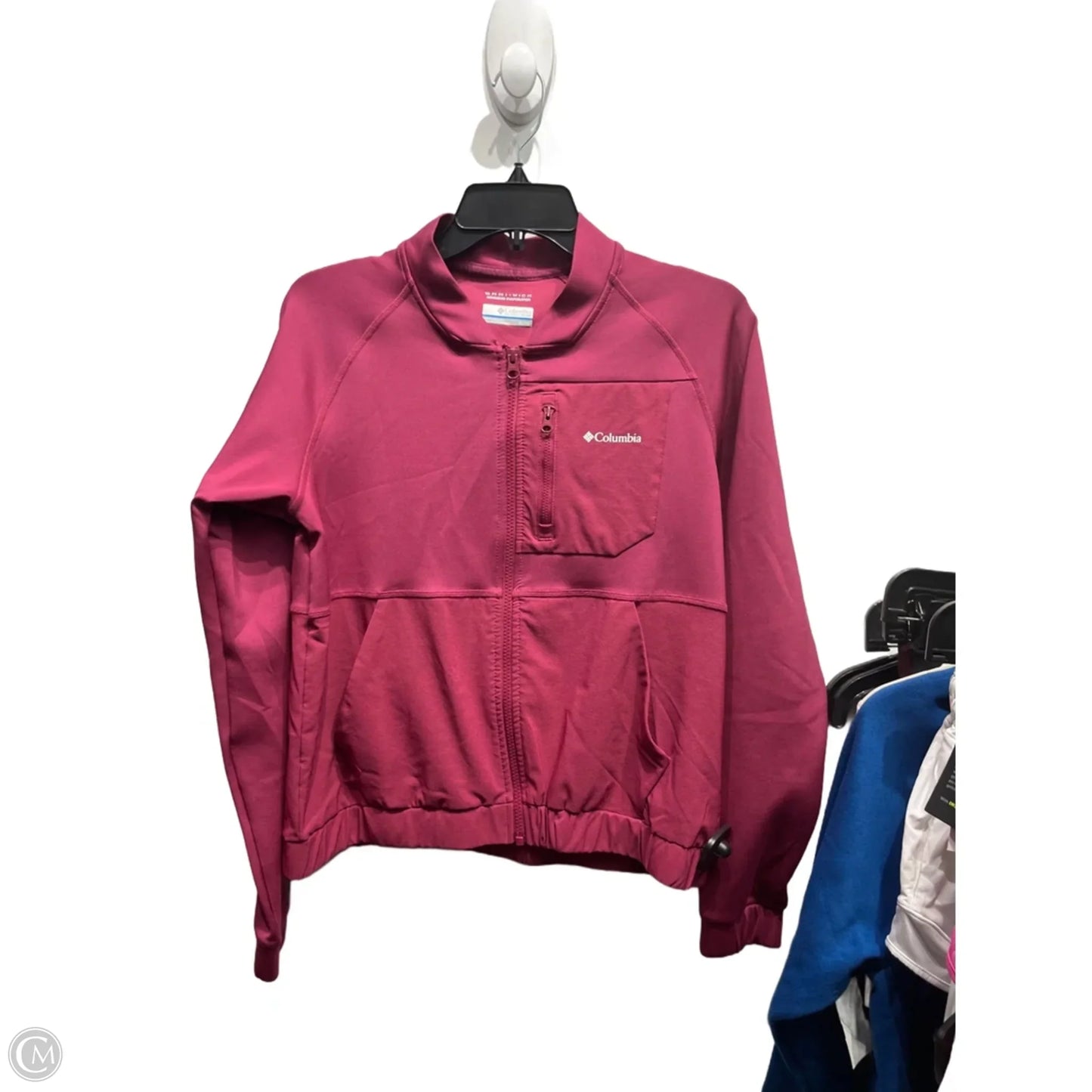 Athletic Jacket By Columbia In Pink, Size: Xl