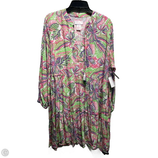 Dress Casual Short By Stella Parker In Animal Print, Size: Xl