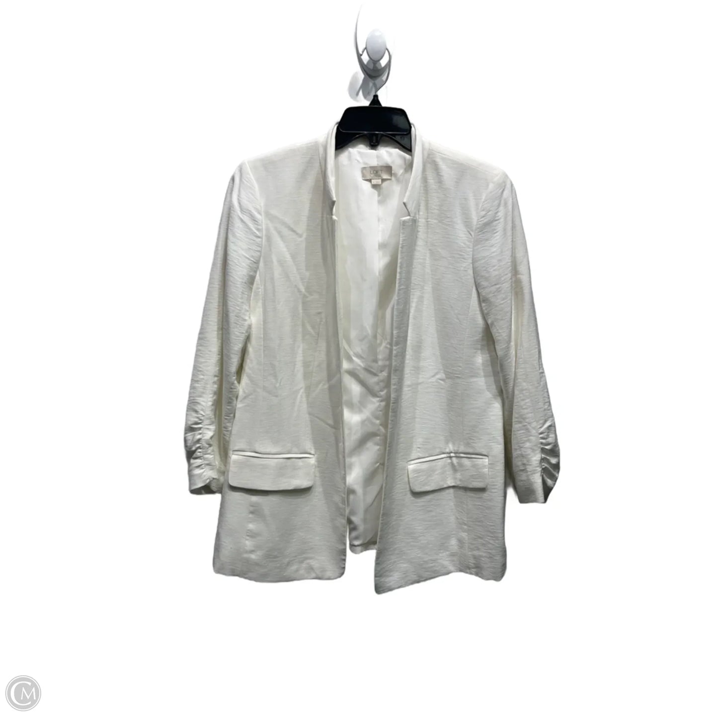 Blazer By Loft In White, Size: M