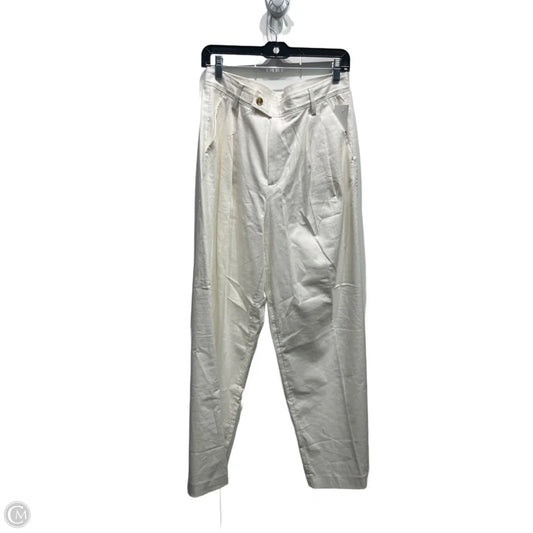 Pants Linen By Banana Republic In Cream, Size: 10
