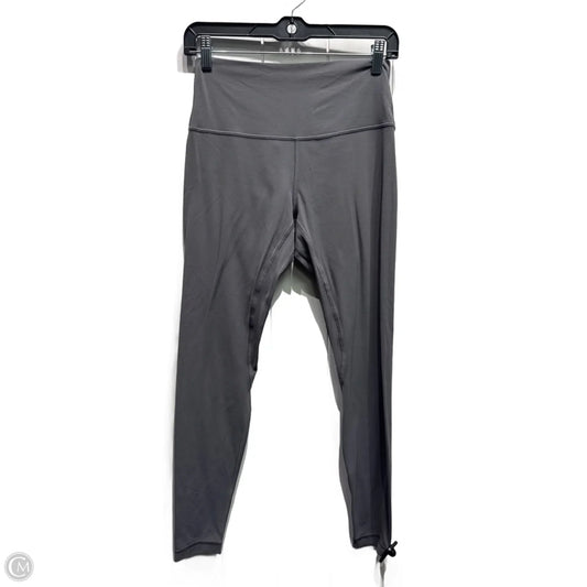 Athletic Pants By Lululemon In Grey, Size: 8