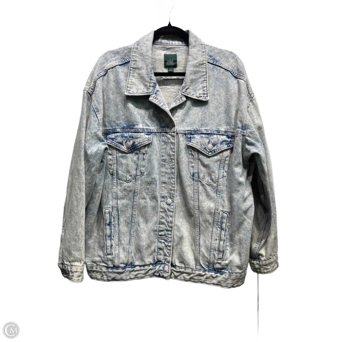 Jacket Denim By Wild Fable In Blue Denim, Size: Xl