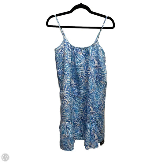 Dress Designer By Lilly Pulitzer In Blue & White, Size: Xxs