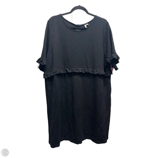 Dress Work By Asos In Black, Size: 16