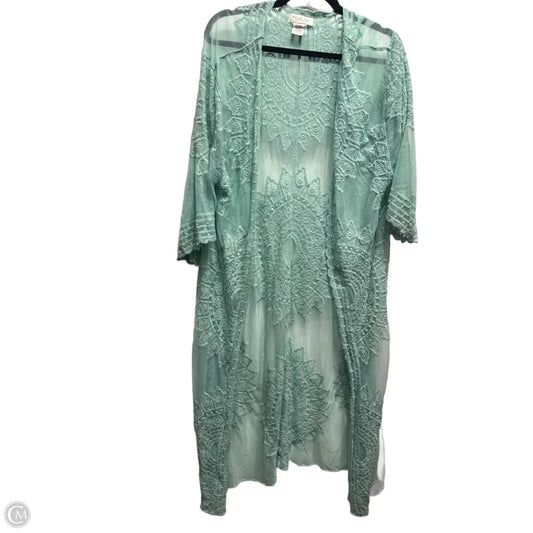 Kimono By Rachel Zoe In Green, Size: Osfm