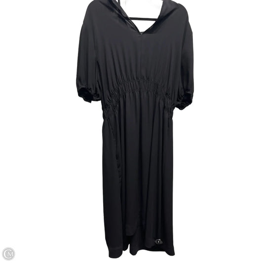 Dress Casual Midi By Chicos In Black, Size: Xl