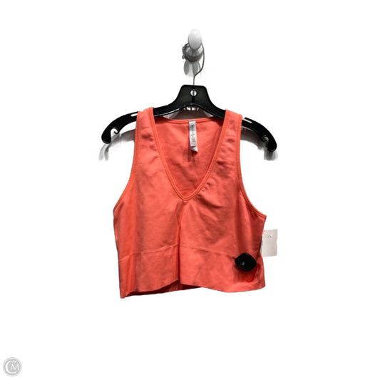 Athletic Bra By Athleta In Orange, Size: Xl