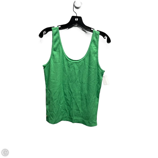 Top Sleeveless Designer By Lilly Pulitzer In Green, Size: L