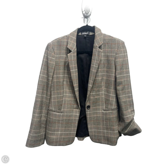 Blazer By Express In Brown, Size: L