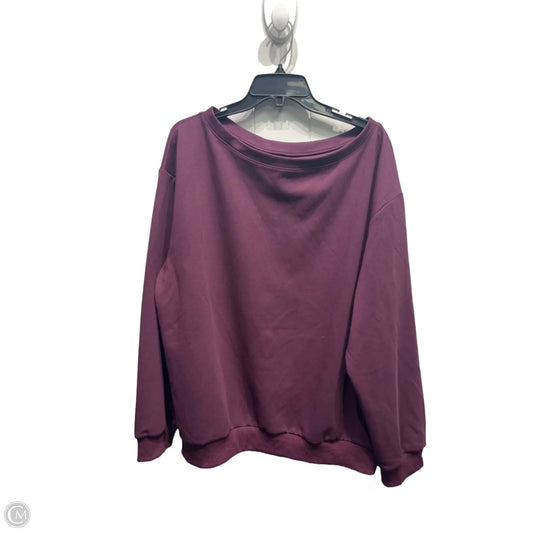 Pants Set 2pc By katch me In Maroon, Size: 2x