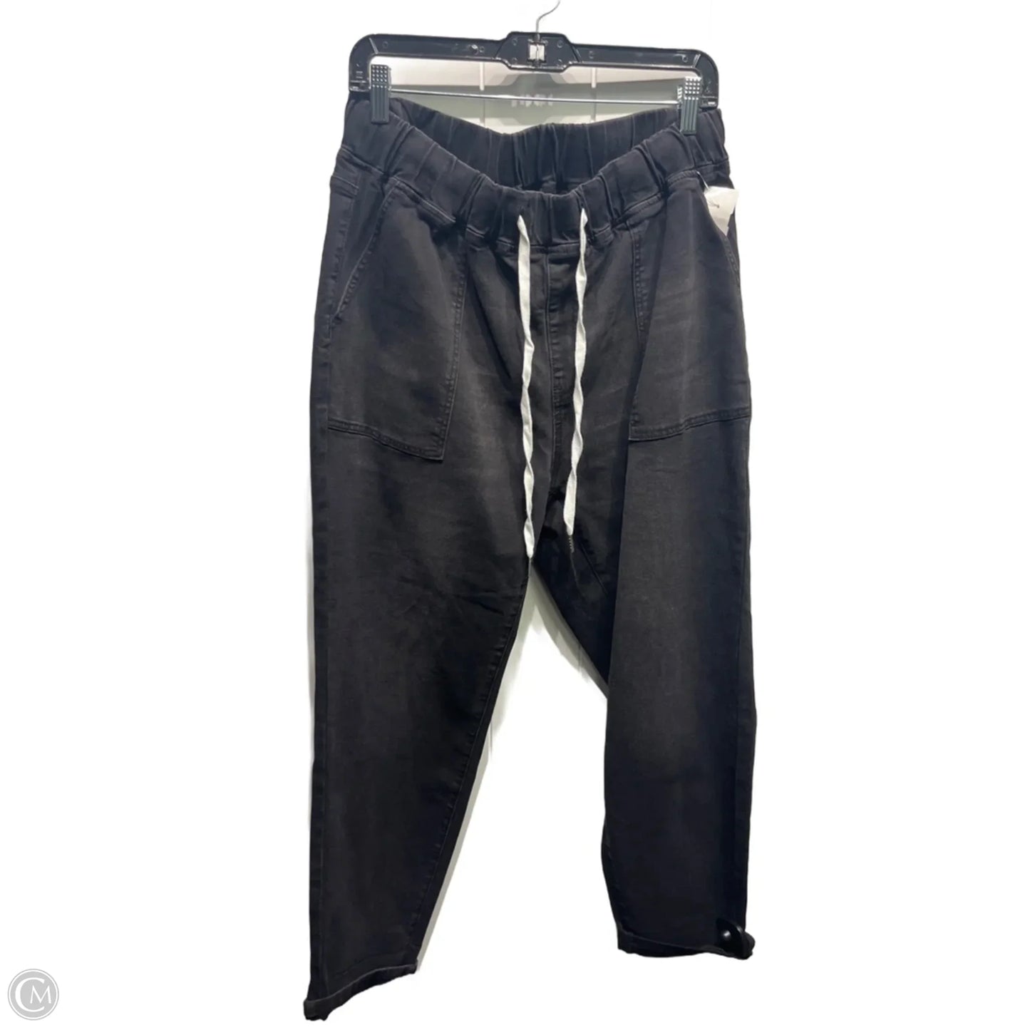 Jeans Straight By Bloomchic In Black Denim, Size: 18