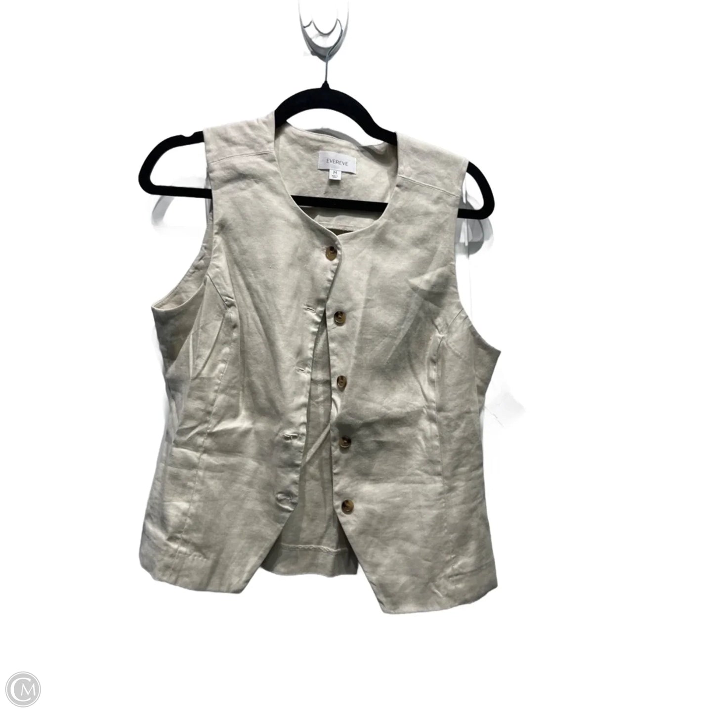 Vest Other By Evereve In Tan, Size: M