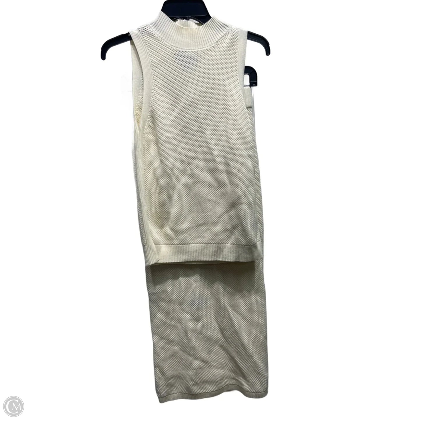 Skirt Set 2pc By CUTS In Cream, Size: S