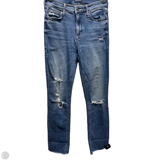 Jeans Skinny By Mother In Blue Denim, Size: 2