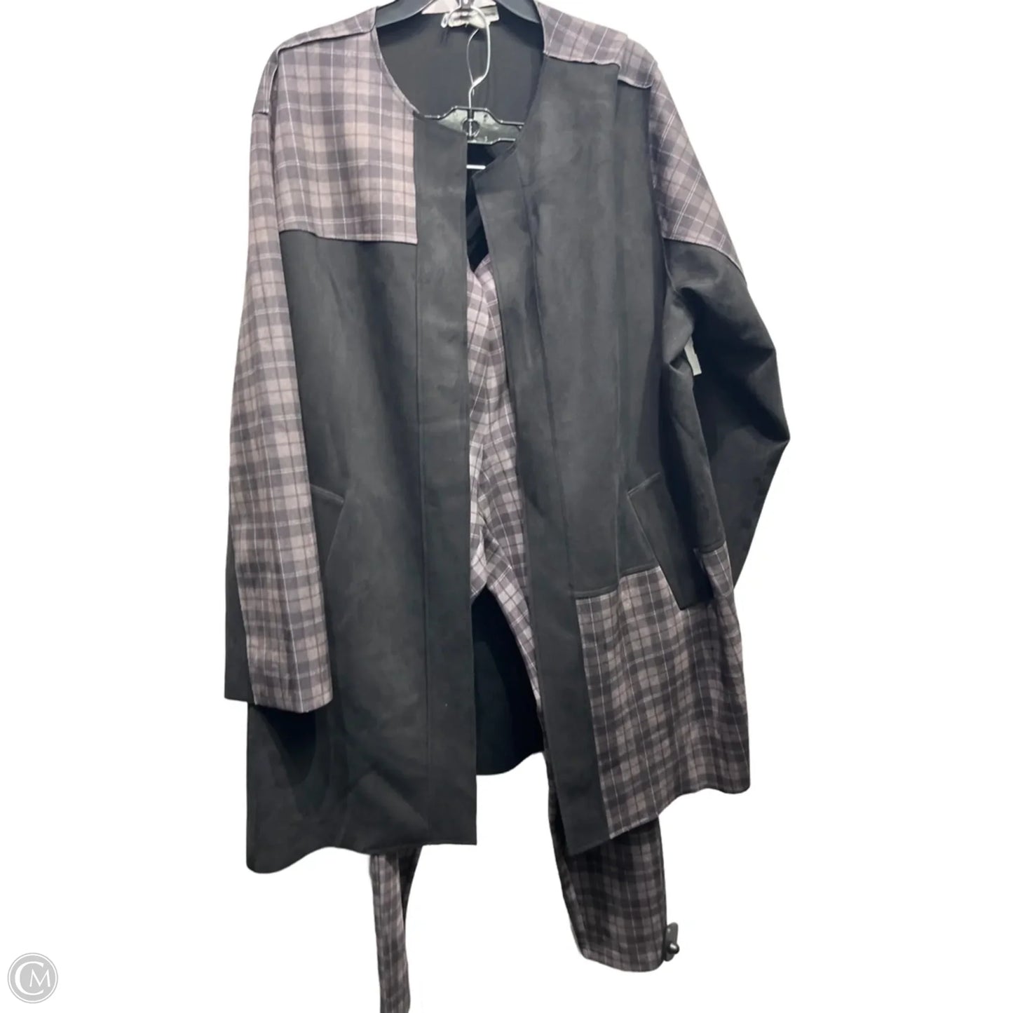 Pants Set 2pc By Cato In Grey, Size: 1x