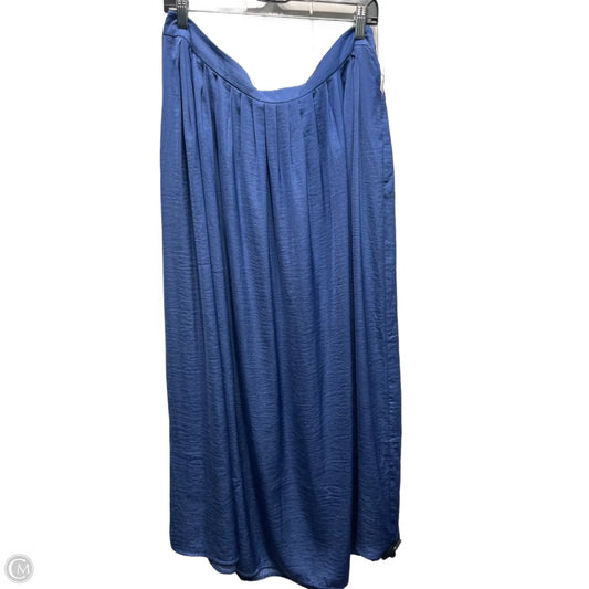 Skirt Maxi By Chicos In Blue, Size: L
