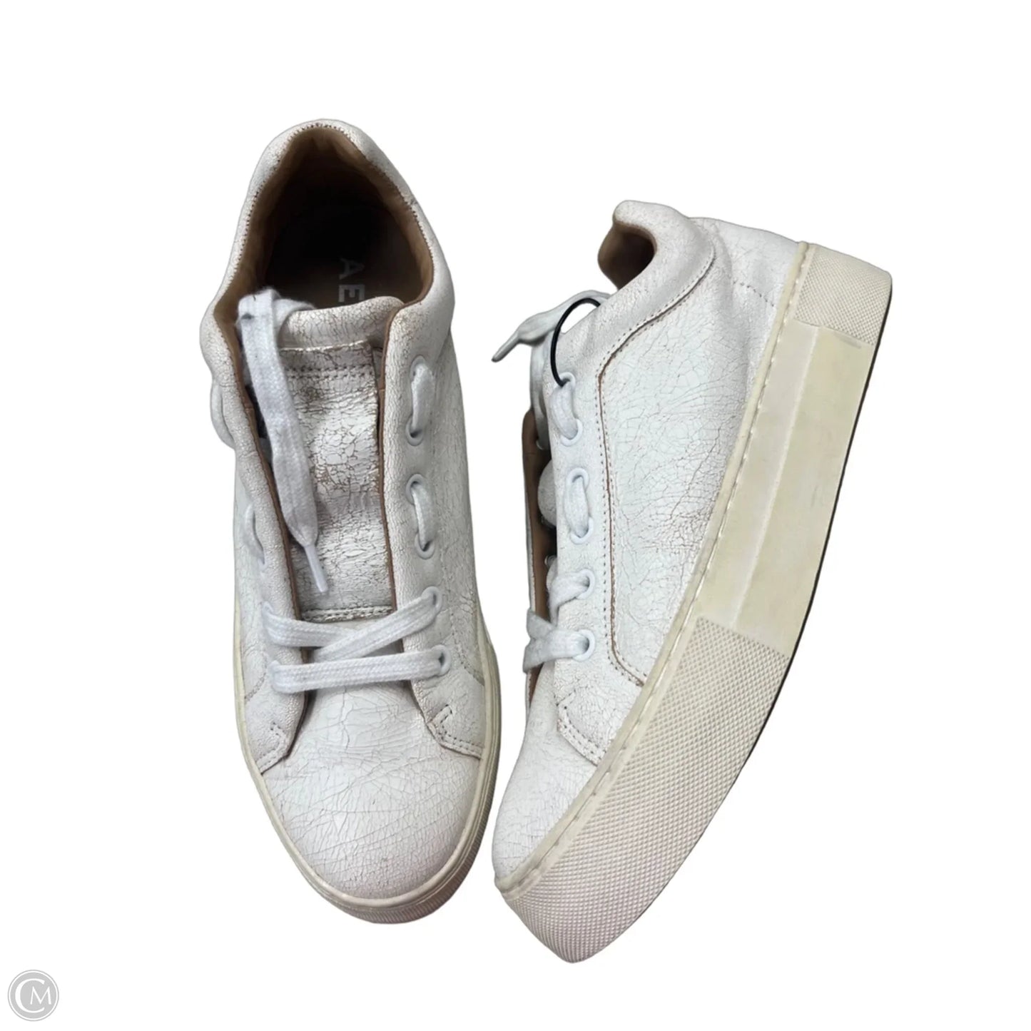 Shoes Sneakers By Aerosoles In Cream, Size: 8