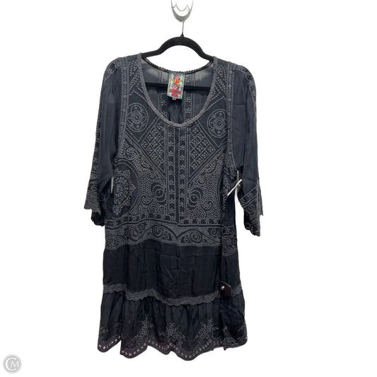Dress Casual Short By Johnny Was In Grey, Size: S