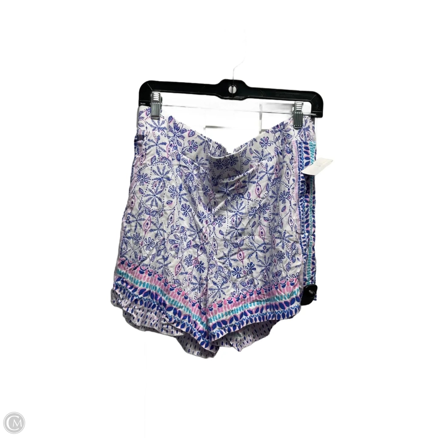 Shorts Designer By Lilly Pulitzer In Blue & Purple, Size: L