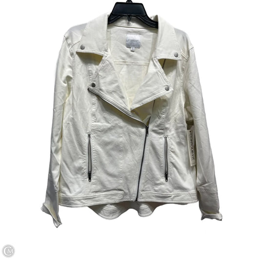 Jacket Other By Liverpool In Cream, Size: Xl