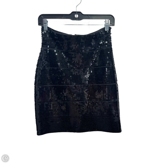 Skirt Mini & Short By Bcbgmaxazria In Black, Size: S