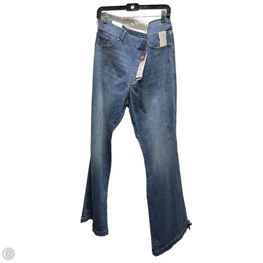 Jeans Wide Leg By Gloria Vanderbilt In Blue Denim, Size: 18