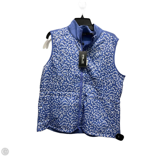 Vest Other By Ralph Lauren In Blue & White, Size: L